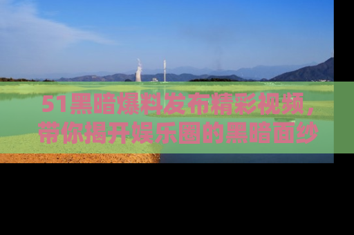 51黑暗爆料发布精彩视频,带你揭开娱乐圈的黑暗面纱