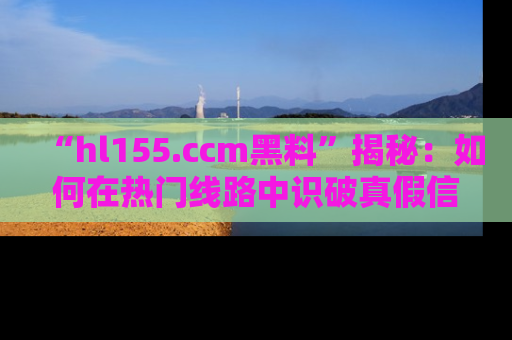 “hl155.ccm黑料”揭秘：如何在热门线路中识破真假信息