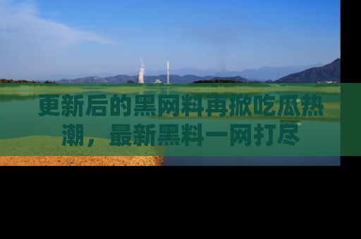 更新后的黑网料再掀吃瓜热潮，最新黑料一网打尽