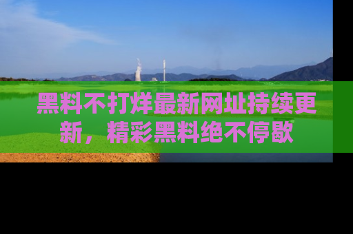 黑料不打烊最新网址持续更新，精彩黑料绝不停歇