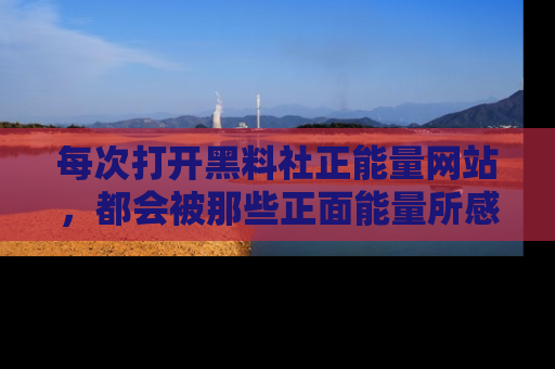 每次打开黑料社正能量网站,都会被那些正面能量所感染,一起加入不打烊的快乐吧!