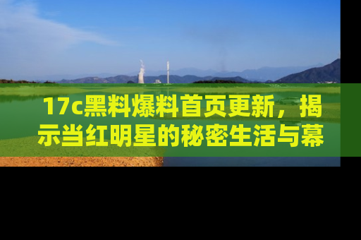 17c黑料爆料首页更新，揭示当红明星的秘密生活与幕后故事