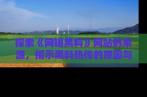 探索《网曝黑料》网站的来源,揭示黑料热传的原因与影响
