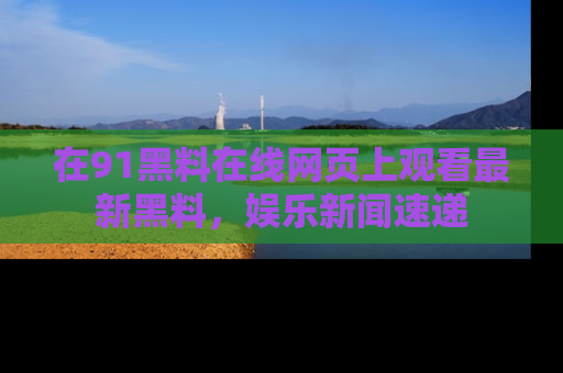 在91黑料在线网页上观看最新黑料,娱乐新闻速递