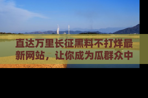 直达万里长征黑料不打烊最新网站,让你成为瓜群众中的资深吃瓜客!
